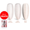 10+1gratis Lakier hybrydowy LED/UV Gel Polish Nudes N18 Light Glitter AlleLac HEMA/Di-HEMA Free 6g