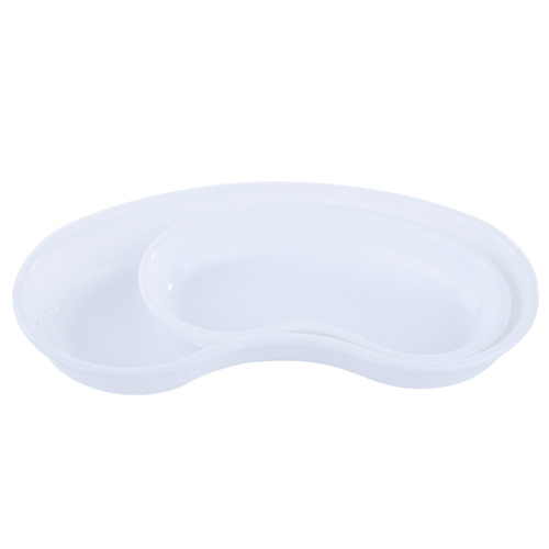 Nierenförmige medizinische Kunststoffschale, 28 cm