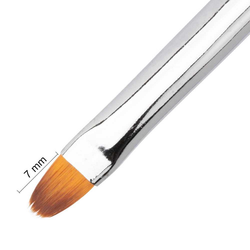 Pennellino per gel Pro Gel Rainbow ovale No Name n. 6