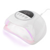 Lot de 24 lampes UV/LED pour ongles 258 W « No Name » pour vernis hybrides, gels et acrylogels, blanche, X20 MAX, câble de 3 m de long