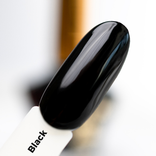 10 + 1 gratuit Vernis classique STEP 2 : Color Lacquer Vinyl Effect System MollyNails Black 10 ml