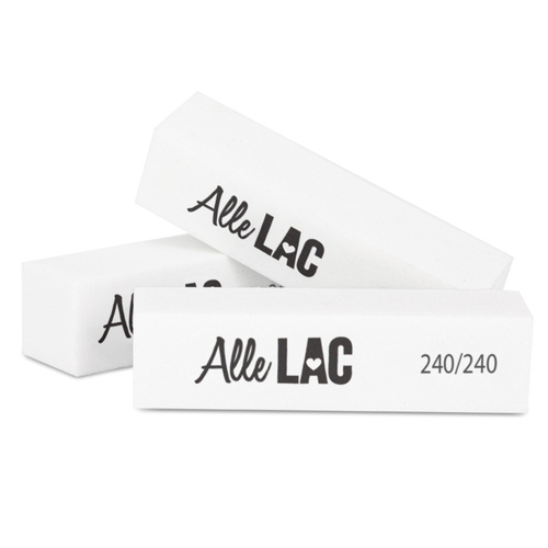 Blocco di lucidatura AlleLac 240/240 Standard bianco, 1 pezzo