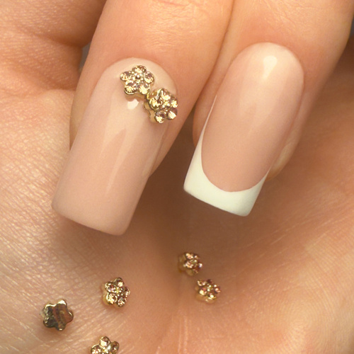 Molly Nails K1120 3D flower nail decorations, 10 pcs