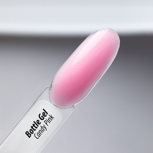 Gel pour ongles en flacon avec pinceau Bottle Gel AlleLac Candy Pink 15 g