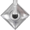 Lakier do stempli i stampingu Molly Nails PRO Stamping Chrome srebrny silver 10ml