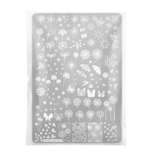 Stempelplatte mit Motiven plus-027