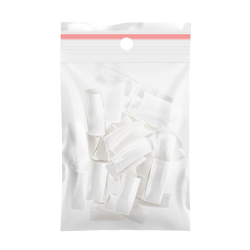 White tips, short pouch, size 2 refill. 60 pieces.