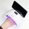 Lot de 24 lampes UV/LED pour ongles 48 W Molly Nails pour vernis hybrides, gels et acrylogels, couleur blanche, modèle SUN 1S PRO, câble de 3 m de long