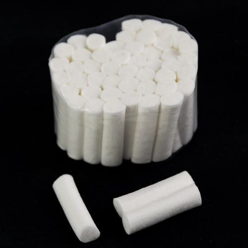 Separators - cotton rollers for pedicure, 50 pcs MollyLac (length 38 mm, diameter 10 mm)
