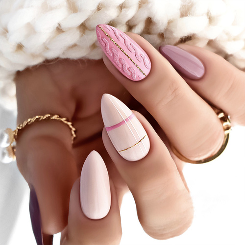Gel für Verzierungen Artistic Gel Paint Gel Ombre Ornamente Allepaznokcie Cream Puff HEMA/Di-HEMA-frei 5 g Nr. 29