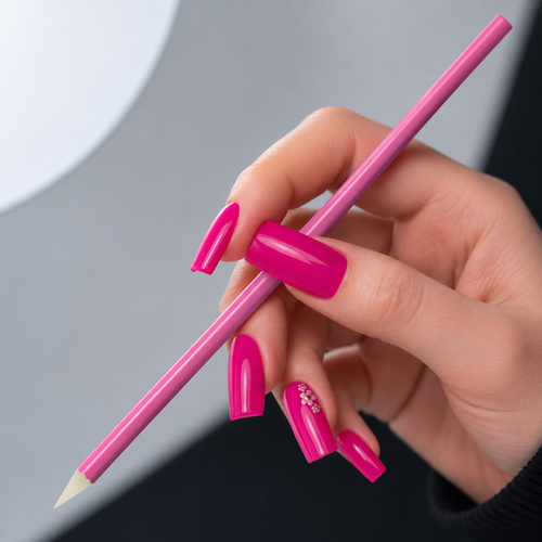 AlleLac Pink Wax Applicator Pencil for Applying Zirconia and Embellishments