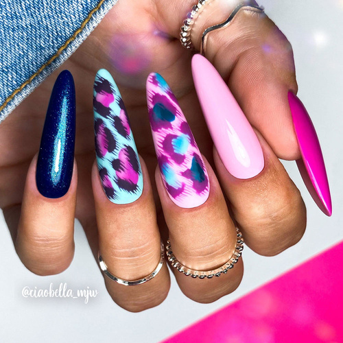 5+1 Free MollyLac Fancy Fashion Flowerista Hybrid Nail Polish, 10 g, No. 333