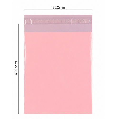 Versandtaschen 320 x 430 mm, rosa, 50 Stück