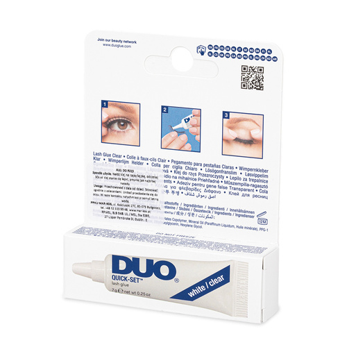 Klej do rzęs Ardell Duo quick-set white/clear 7g
