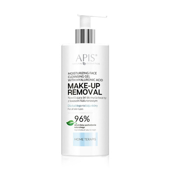 Żel do mycia twarzy nawilżający z kwasem hialuronowym MAKE-UP REMOVAL Home Terapis Apis 300 ml
