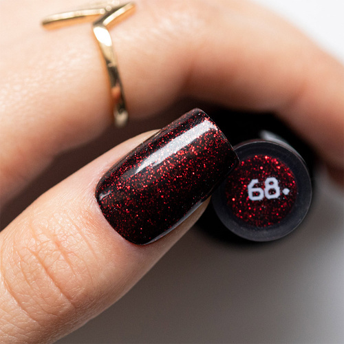 10+2gratis Lakier hybrydowy NTN Premium After Midnight Collection HEMA/Di-HEMA Free 5G NR 68