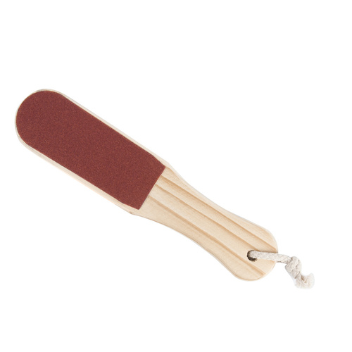 Helle Holz-Pedikürefeile 120/180