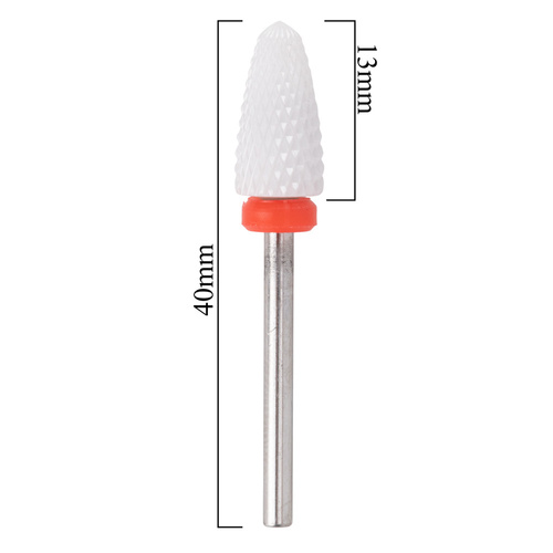 Frez ceramiczny do ściągania masy stożek 3/32" flame F delikatny (C)