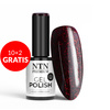 10+2gratis Lakier hybrydowy LED/UV Gel Polish NTN Premium Limited Edition Nr 326 HEMA/Di-HEMA Free 5g