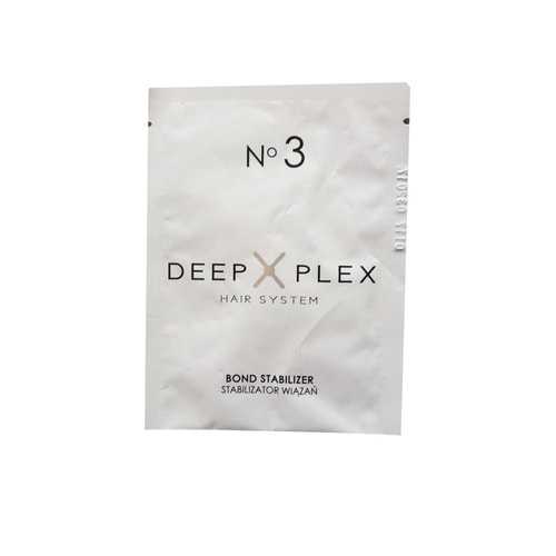 Stabilizzatore di legature Strapiz Deep Plex Hair System n. 3, bustina da 10 ml