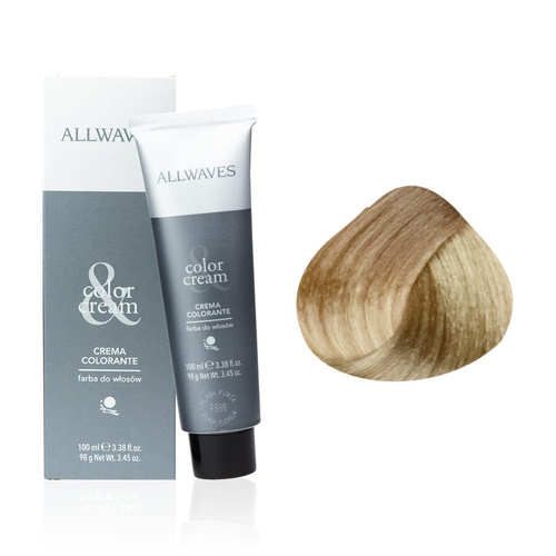 Farba do włosów Allwaves Cream Color bardzo jasny złocisty blond 9.3 100 ml