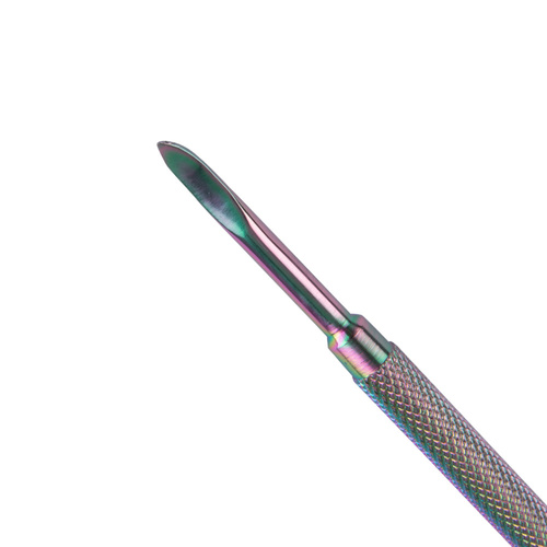 Double-sided cobalt cuticle and nail chisel No. YC014
