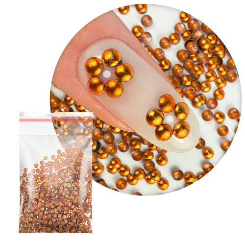 ShinePins gładkie ćwieki błyskotki ozdoby do paznokci medium NTN Premium Nr 3 5g