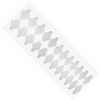 Selbstklebende Silikonformen für Dual Form, kurz und oval, ST012-2, MollyLac, 24 Stück