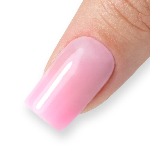 Nail gel in a bottle with a brush Bottle Gel AlleLac Candy Pink 15g