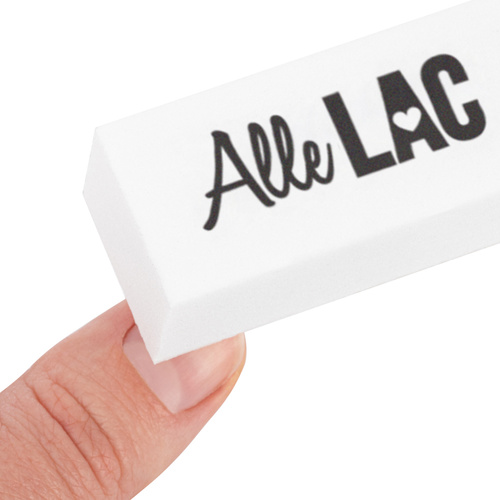 Bloczek blok polerski AlleLac 240/240 Premium biały