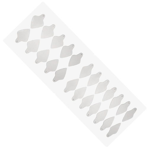 Самоклеючі силіконові форми для Dual Form, короткі шпильки ST012-4 MollyLac, 24 шт.