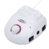 Fraiseuse à ongles à transformateur 65 W NTN Premium pour manucure et pédicure, blanche, DM208, 35 000 tours/minute, câble de 3 m