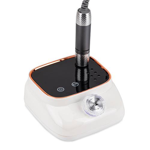 50W No Name Nail Drill for Manicures and Pedicures, White, BQ113, 45,000 RPM