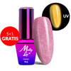 5 + 1 gratuit : Vernis hybride phosphorescent MollyLac Night Glowing Sweetest Perfection, sans HEMA ni Di-HEMA, 10 g, n° 672
