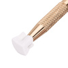 10+1 gratis - Pinza per spugne per ombre Molly Nails, 12,2 cm, dorata