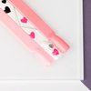 Naklejki do paznokci cienkie samoprzylepne serduszka Z-D4214 pink różowe