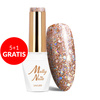 5+1 gratis Molly Nails Queens Of Life Rose Gold HEMA/Di-HEMA-freier Hybridlack 8 g Nr. 33