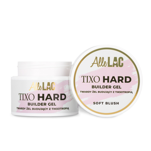 Żel budujący z tiksotropią AlleLac Tixo Hard Builder Gel Soft Blush 45g