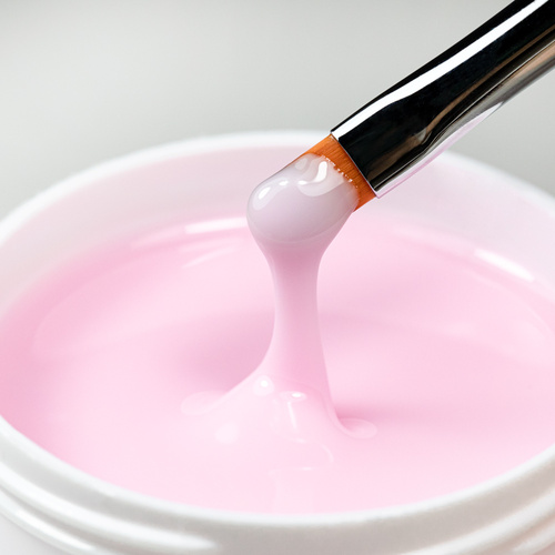 Gel modellante con proprietà tissotropiche AlleLac Tixo Hard Builder Gel Soft Blush 45 g