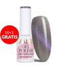 10 + 1 gratis LED/UV-Gel-Nagellack Cat Eye CAT 5 Rainbow AlleLac HEMA/Di-HEMA-frei 6 g