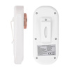 Fresatrice per unghie No Name da 50 W per manicure e pedicure, bianca, 111 35 000 giri/min