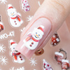 Naklejki do paznokci samoprzylepne świąteczne Molly Nails SW0-47