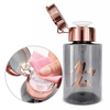 Flacon pompe pour liquides MollyNails, noir, 200 ml