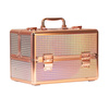 Trousse per smalti M K105-7H con finiture color oro rosa