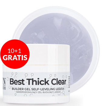 10+1gratis Żel do paznokci NTN Gel Best Thick Clear 50g