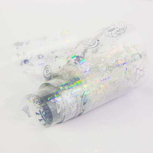 Transfer foil 100 cm, holographic pattern 10 No. 6