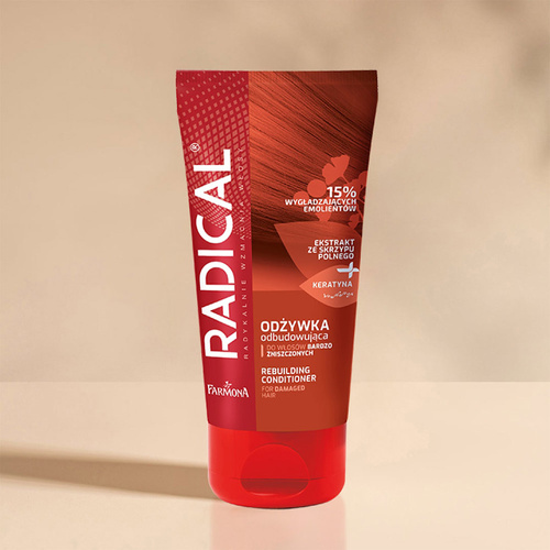 Odżywka odbudowująca do włosów bardzo zniszczonych Farmona Radical 150ml