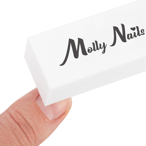 MollyLac 100/100 Premium white polishing block, 1 piece