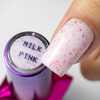 10 + 1 gratis Milchfarbene Kautschukbasis „Flakes Rubber Base Milk&Pink“ von MollyLac, HEMA-frei, 10 Gramm