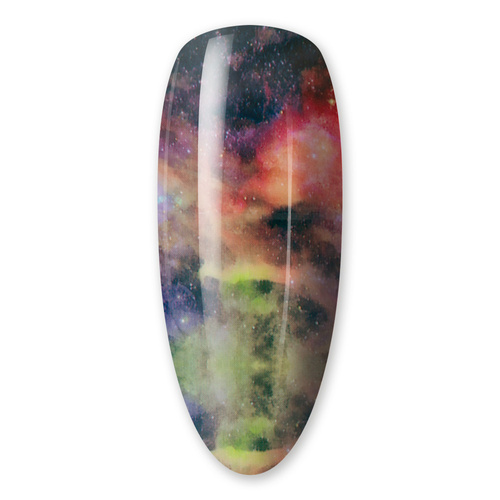 Lámina de transferencia para uñas de 80 cm Cosmic n.º 8